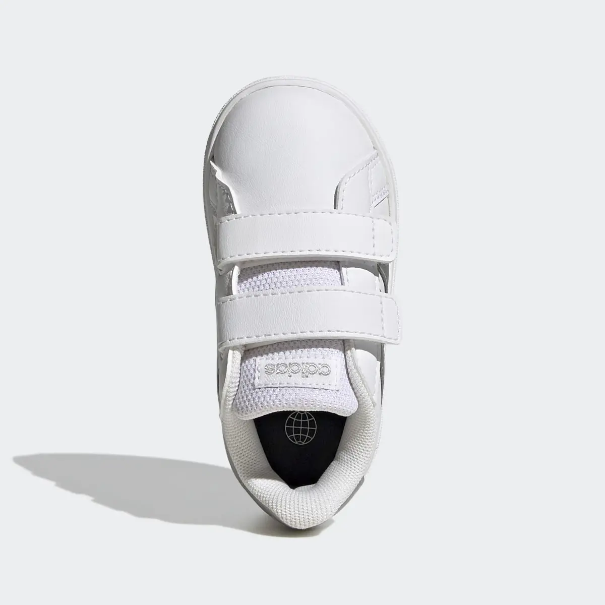 Adidas Grand Court Lifestyle Hook and Loop Shoes. 3