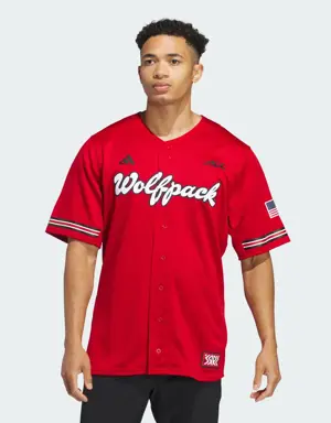 NC State Reverse Retro Replica Baseball Jersey