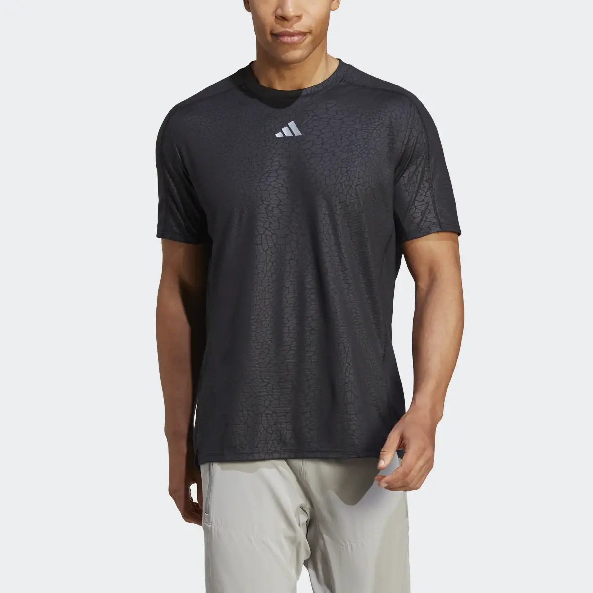 Adidas T-shirt Workout PU Print. 1