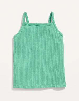 Rib-Knit Cami for Girls green