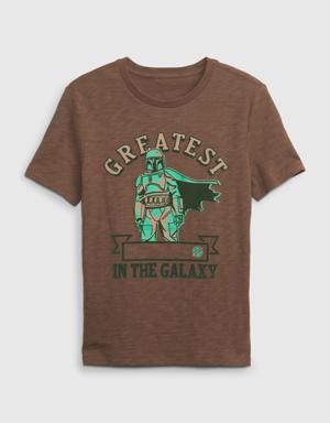 Gap Kids &#124 Star Wars&#153 100% Organic Cotton Graphic T-Shirt brown