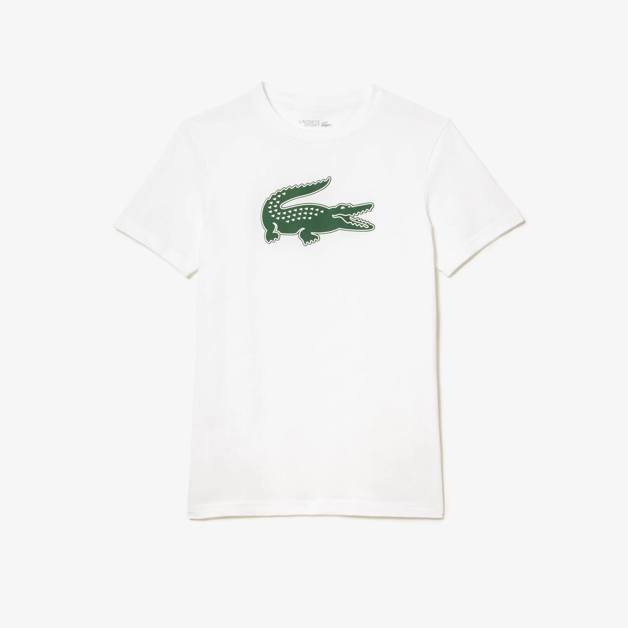 Lacoste T-shirt Lacoste SPORT en jersey respirant imprimé crocodile 3D. 2