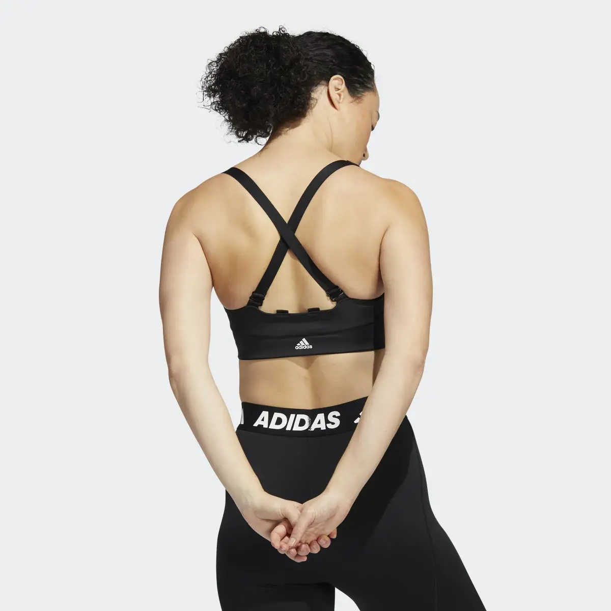 Adidas Powerimpact Training Medium-Support Logo Bra. 3