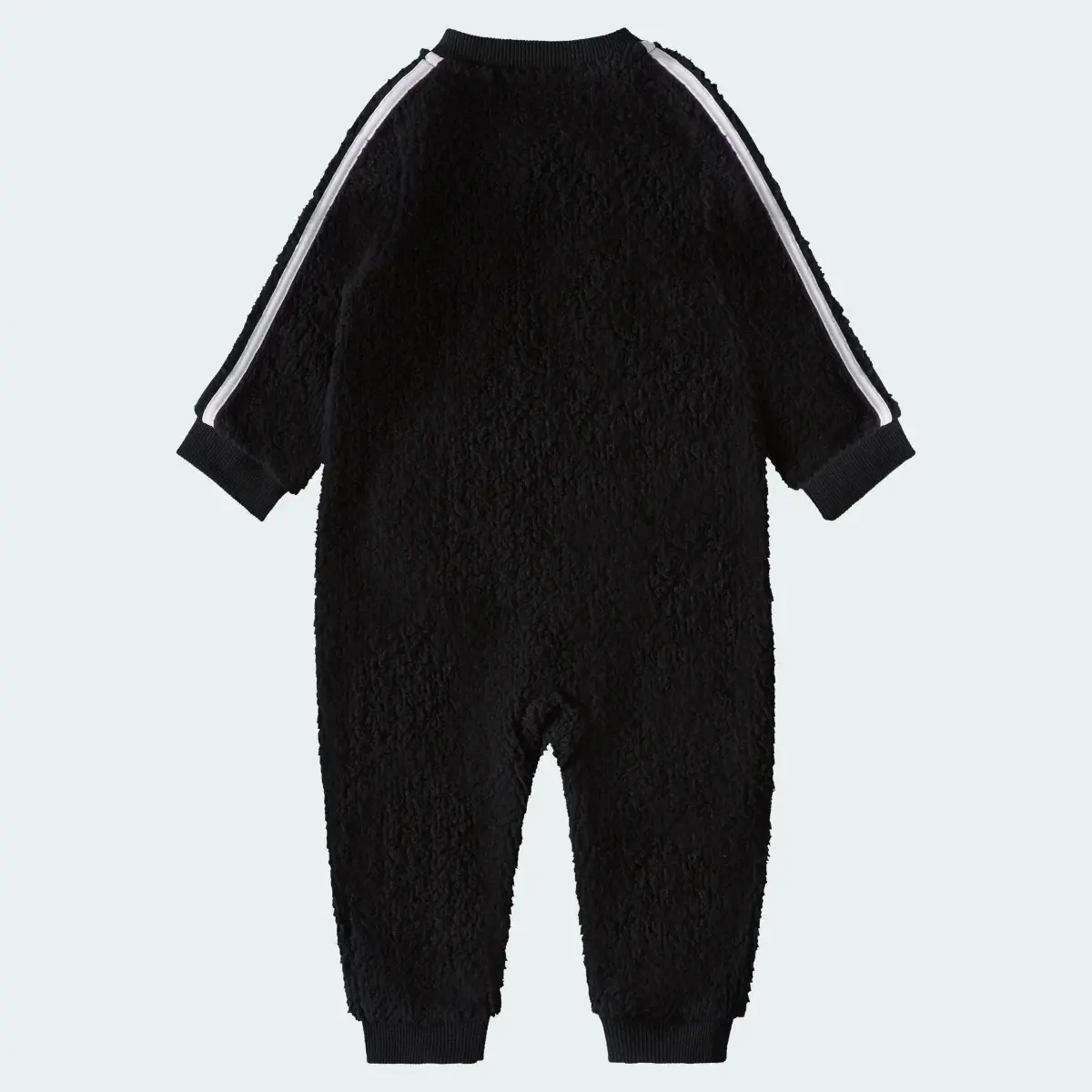 Adidas Long Sleeve 3-Stripe Coverall. 2