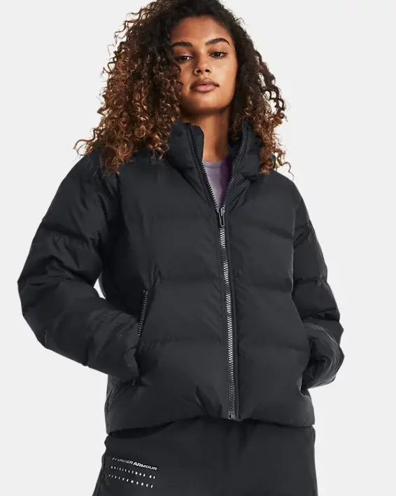 Under Armour Women's ColdGear® Infrared Down Crinkle Jacket. 1
