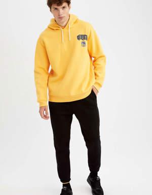 Fit NBA Golden State Warriors Oversize Fit Kapüşonlu Sweatshirt
