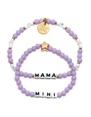 Little Words Project Mama and Mini Bracelet Set multi