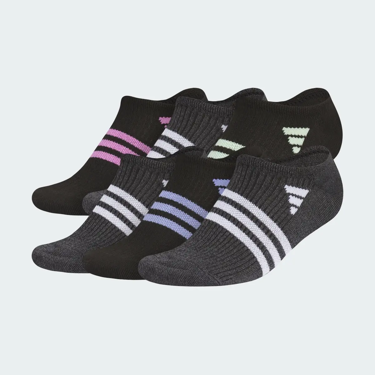 Adidas Superlite 3.0 6-Pack No-Show Socks. 2