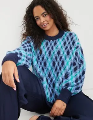 Flurry Oversized Crew Sweater