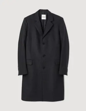 Broadcloth wool coat