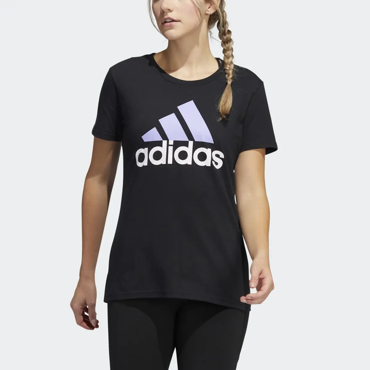 Adidas Playera Badge of Sport Basic. 1