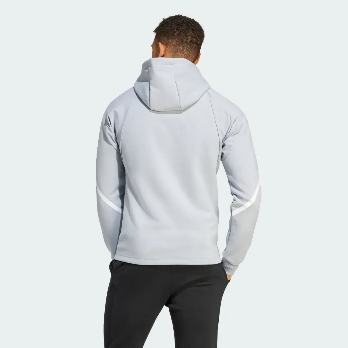 Adidas Juventus Designed for Gameday Full-Zip Hoodie. 3