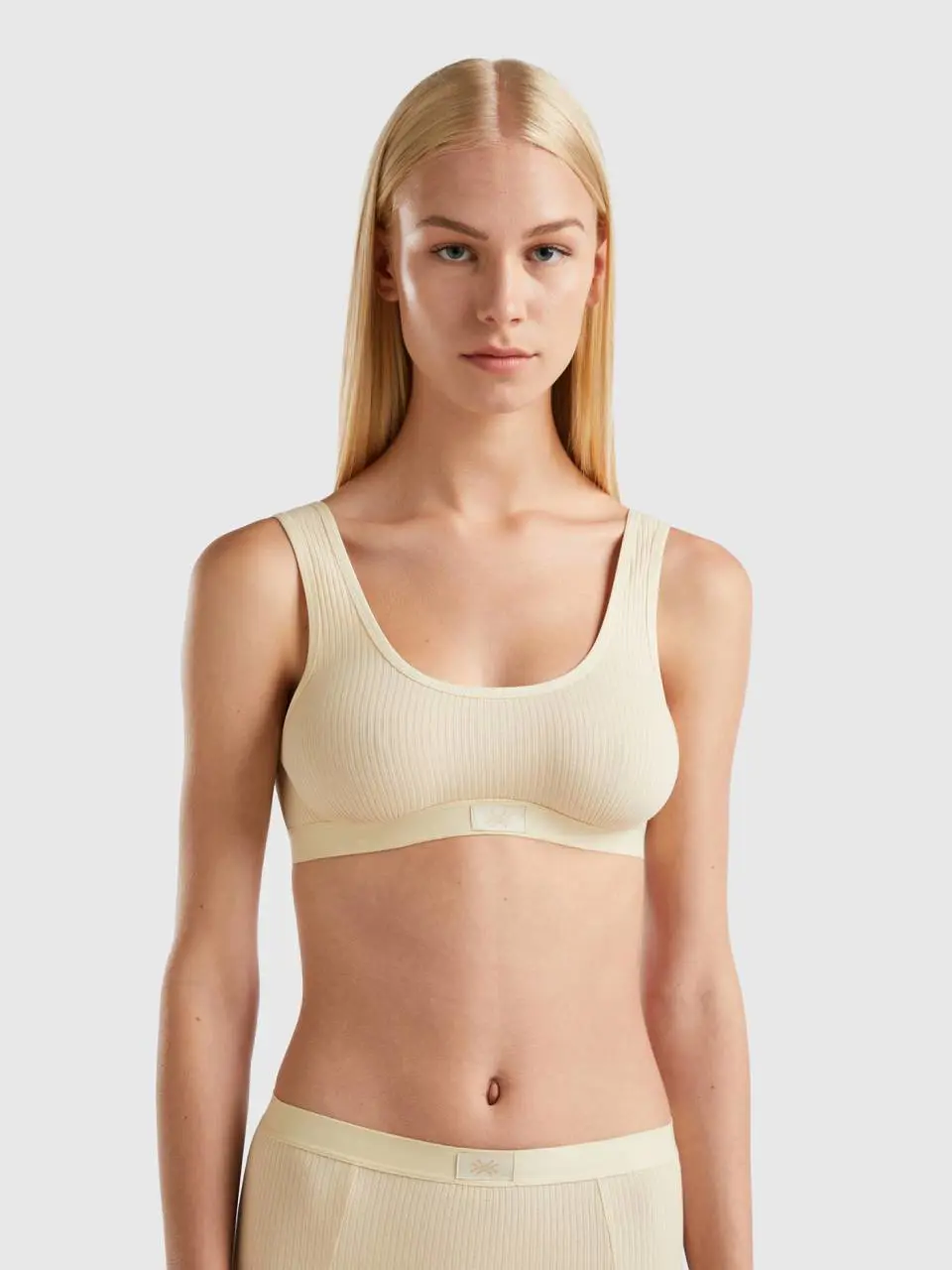 Benetton ribbed bra. 1