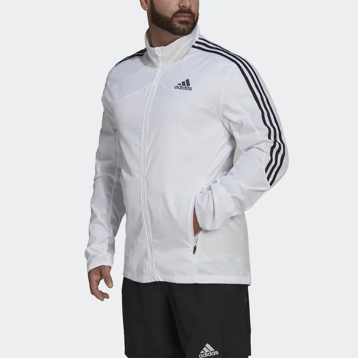 Adidas Chaqueta Marathon 3 bandas. 1