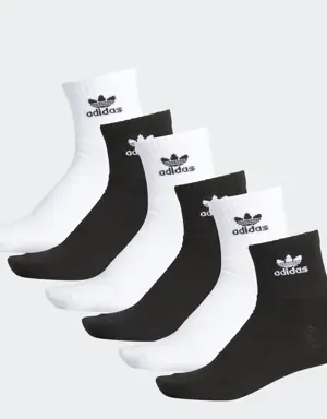 Adidas Trefoil Quarter Socks 3 Pairs