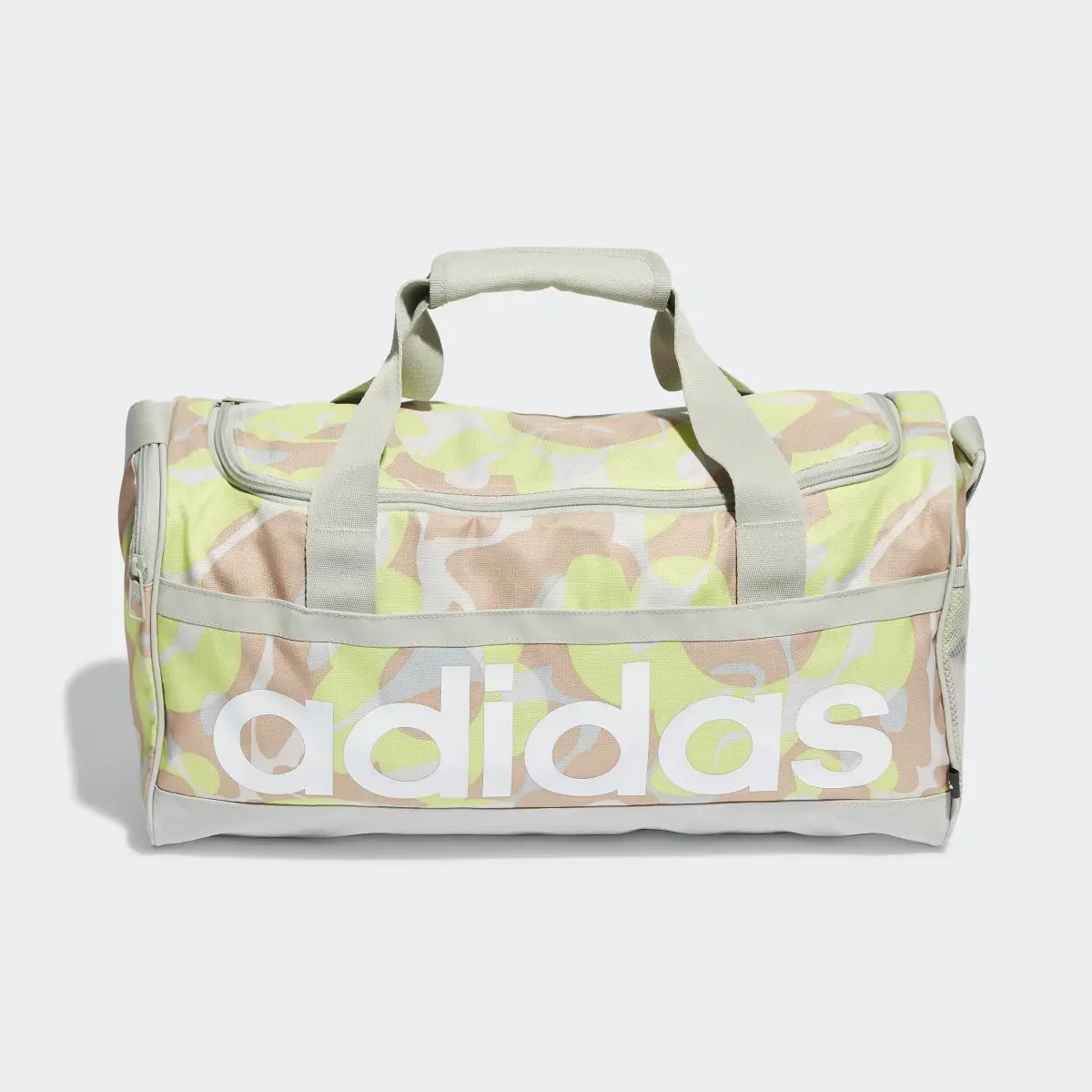 Adidas Linear Graphic Duffel Bag (Small). 2