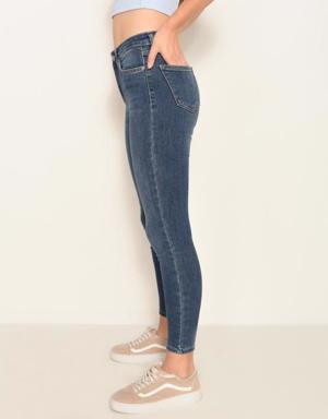 Yüksek Bel Skinny Jean