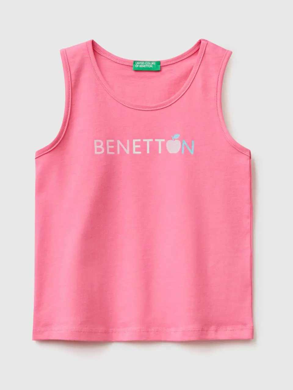 Benetton tank top in organic cotton. 1