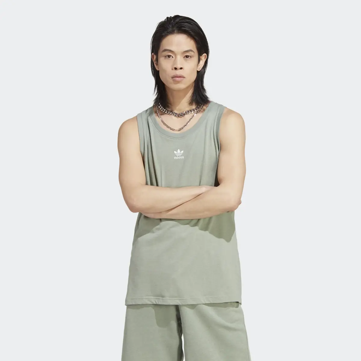 Adidas Essentials+ Made With Hemp Tank Top. 2