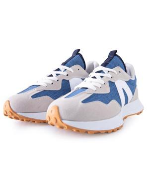 Bej Mantar Topuk Detaylı Bağcıklı Erkek Spor Ayakkabı - 89095