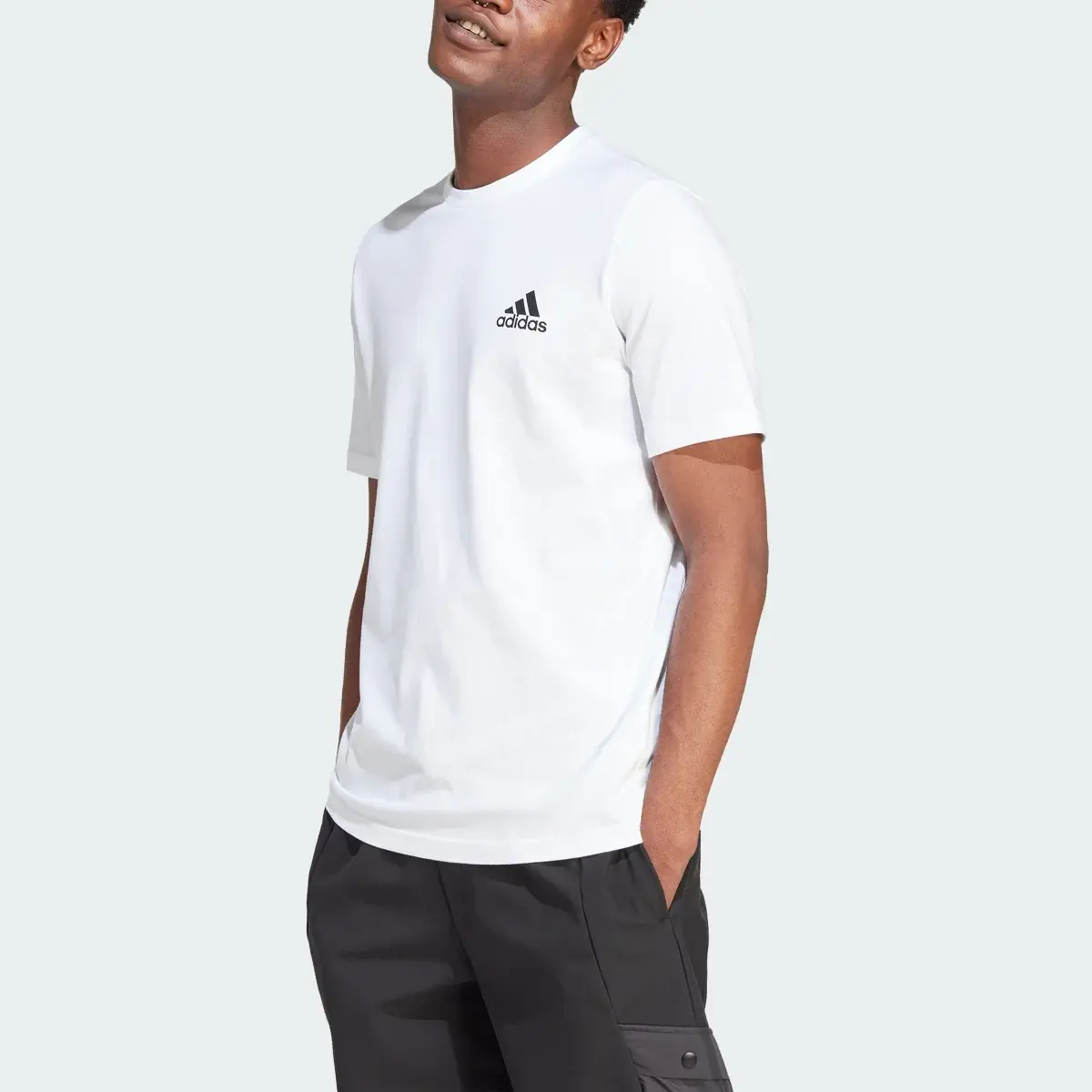 Adidas T-shirt lettrage graphique Tiro. 1