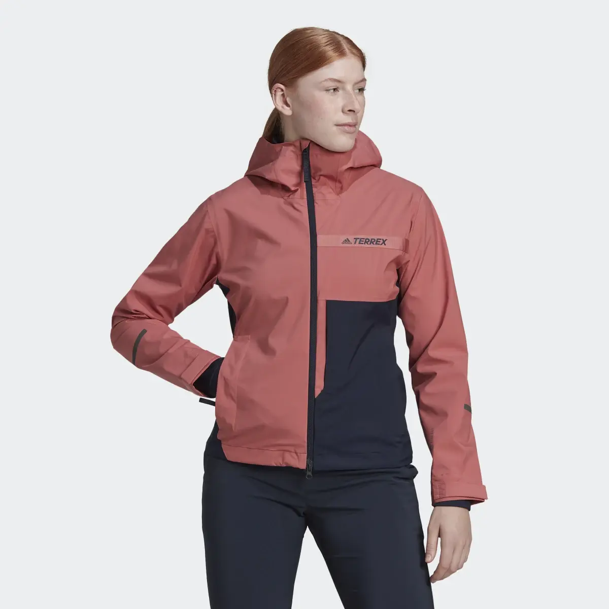 Adidas Terrex Multi RAIN.RDY 2.5-Layer Rain Jacket. 2