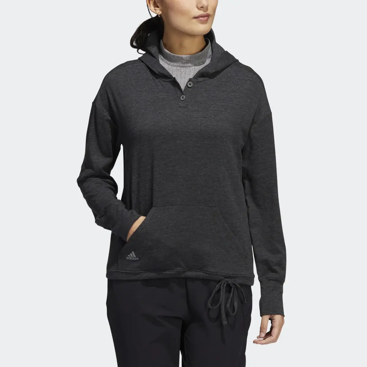 Adidas Essentials Slub Hoodie. 1