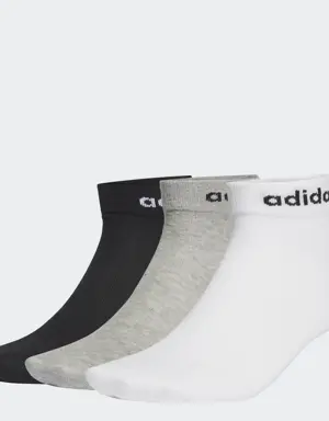 Non-Cushioned Ankle Socks 3 Pairs