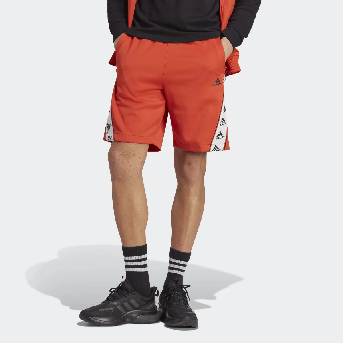 Adidas Taped Shorts. 1