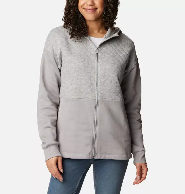 Columbia Women's Hart Mountain™ Quilted Hooded Full Zip. 1
