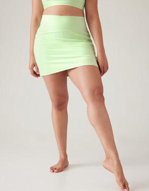 Athleta Salutation Stash 16.5&#34 Skort green