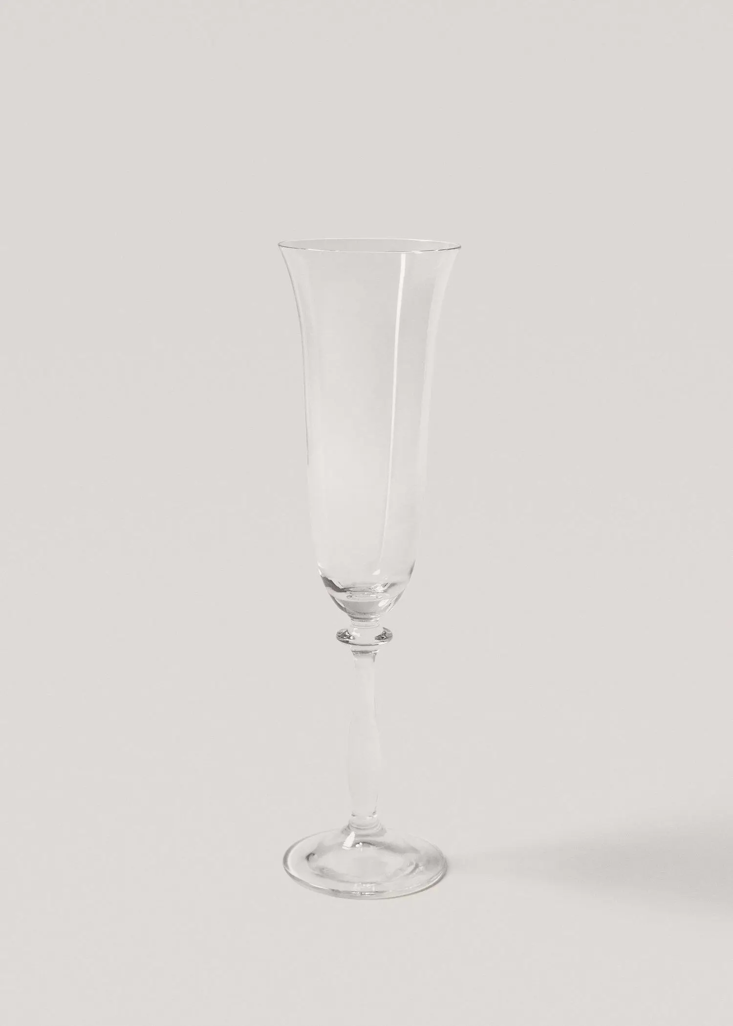 Mango Glass flute goblet. 1