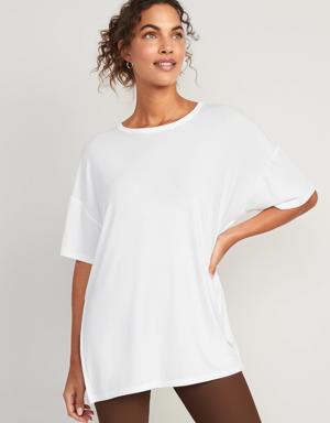 Oversized UltraLite All-Day Tunic for Women white