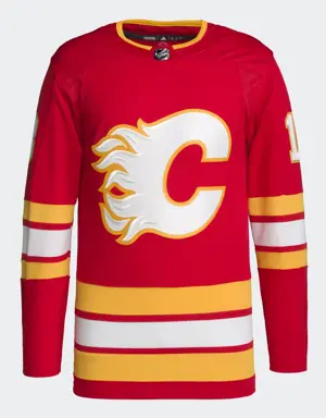 Flames Gaudreau Home Authentic Jersey