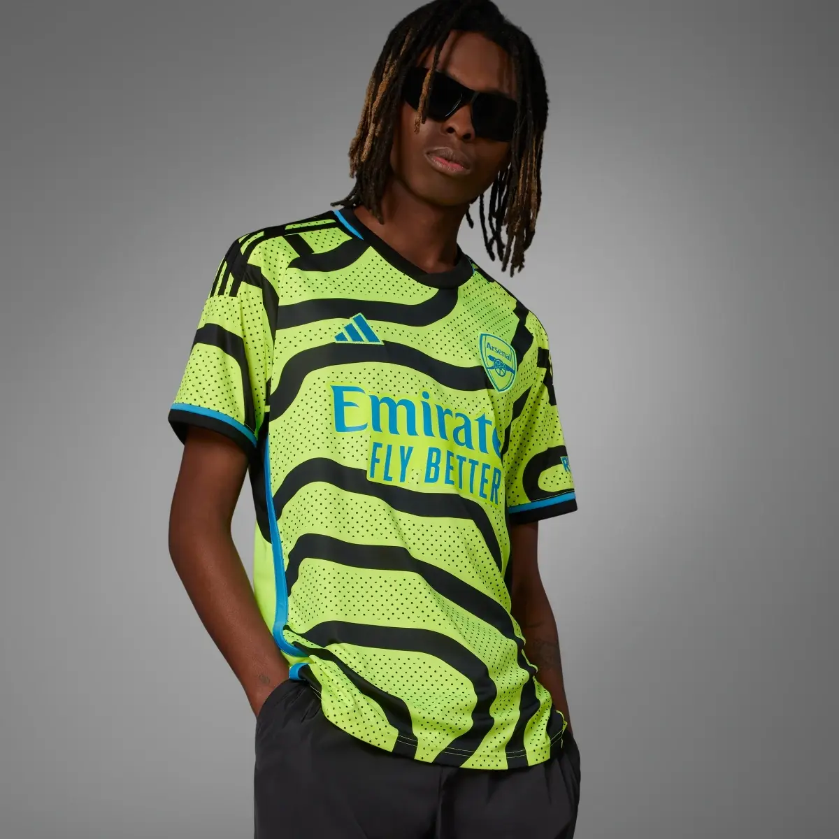 Adidas Camisola Alternativa 23/24 do Arsenal. 1