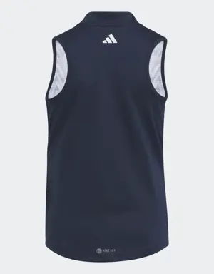 HEAT.RDY Printed Sleeveless Polo Shirt