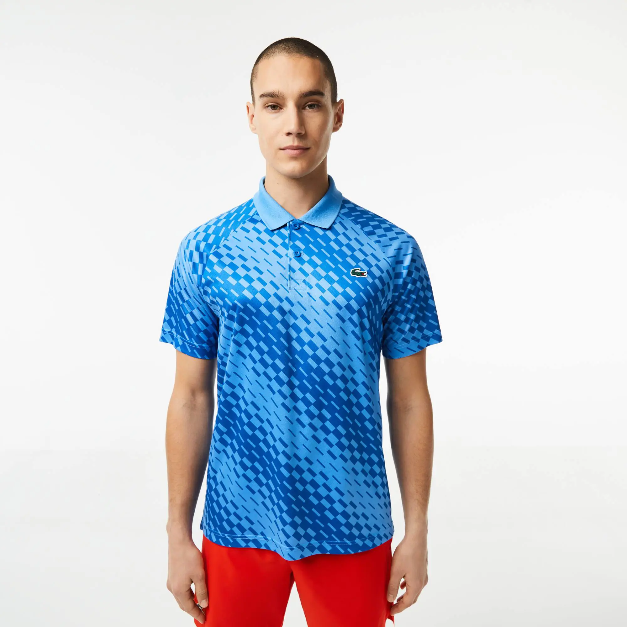 Lacoste Herren-Poloshirt bedruckt LACOSTE TENNIS x Novak Djokovic Fan version. 1