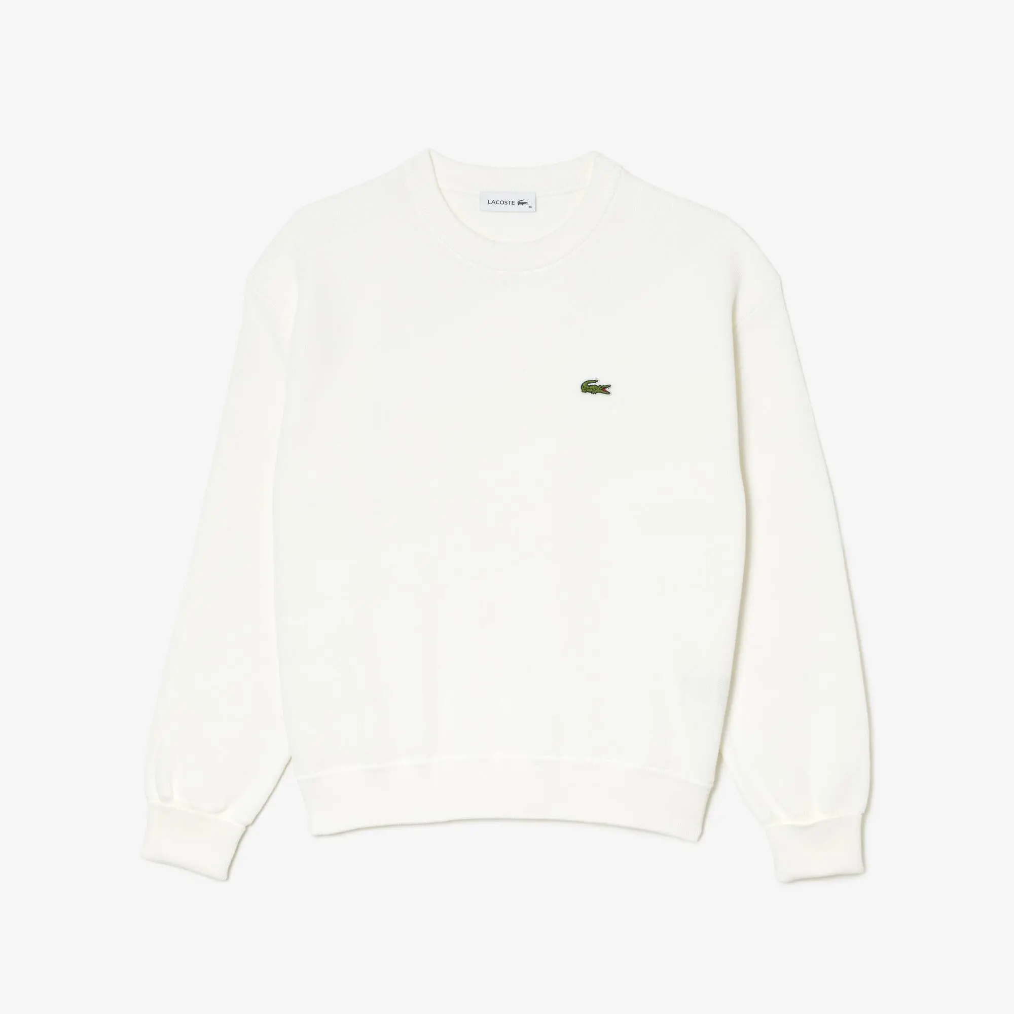 Lacoste Women’s Round Neck Organic Cotton Sweater. 2