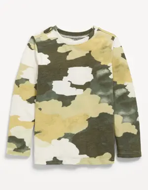 Unisex Long-Sleeve Printed T-Shirt for Toddler green