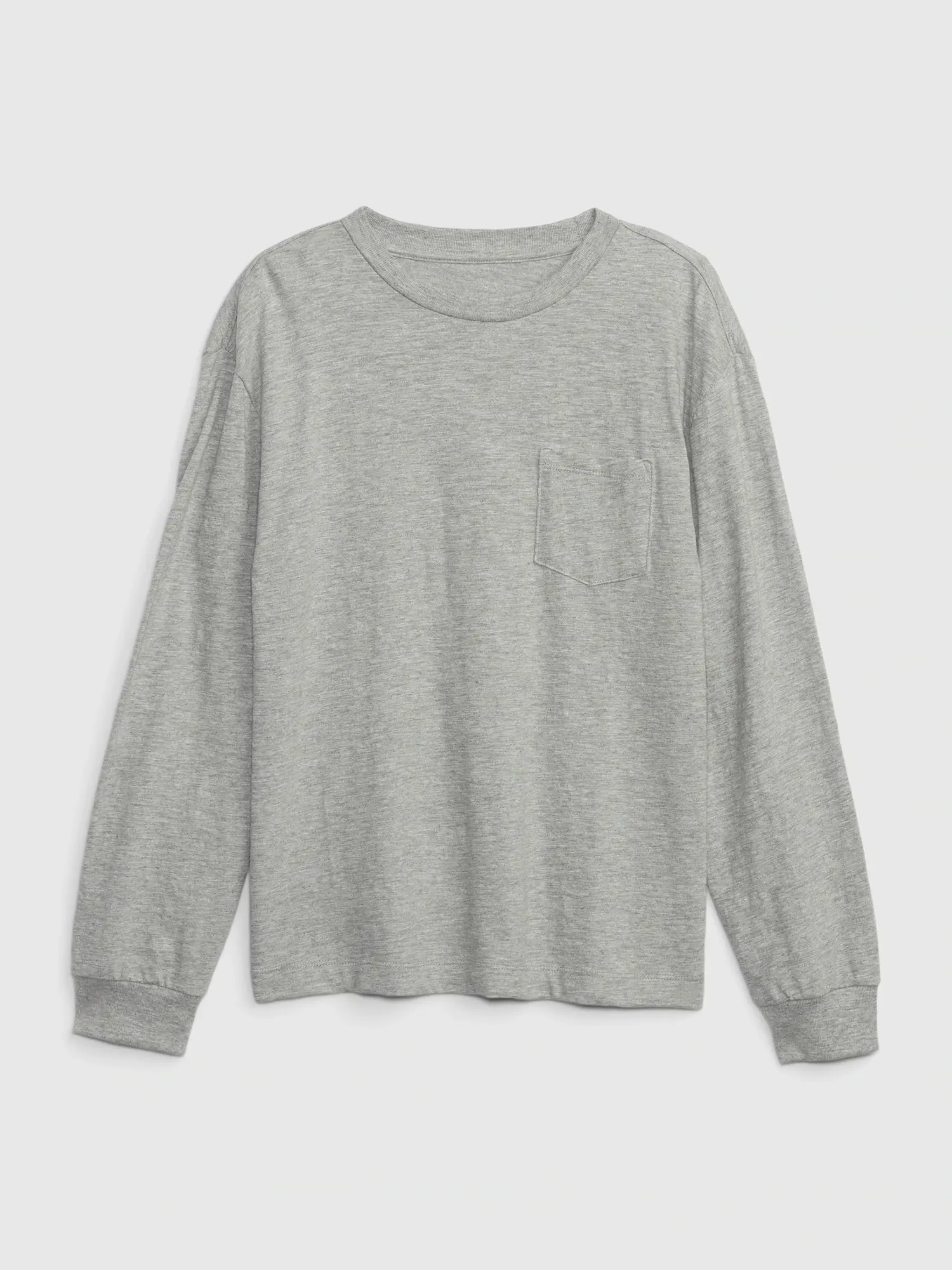 Gap Boys Pocket T-Shirt gray. 1