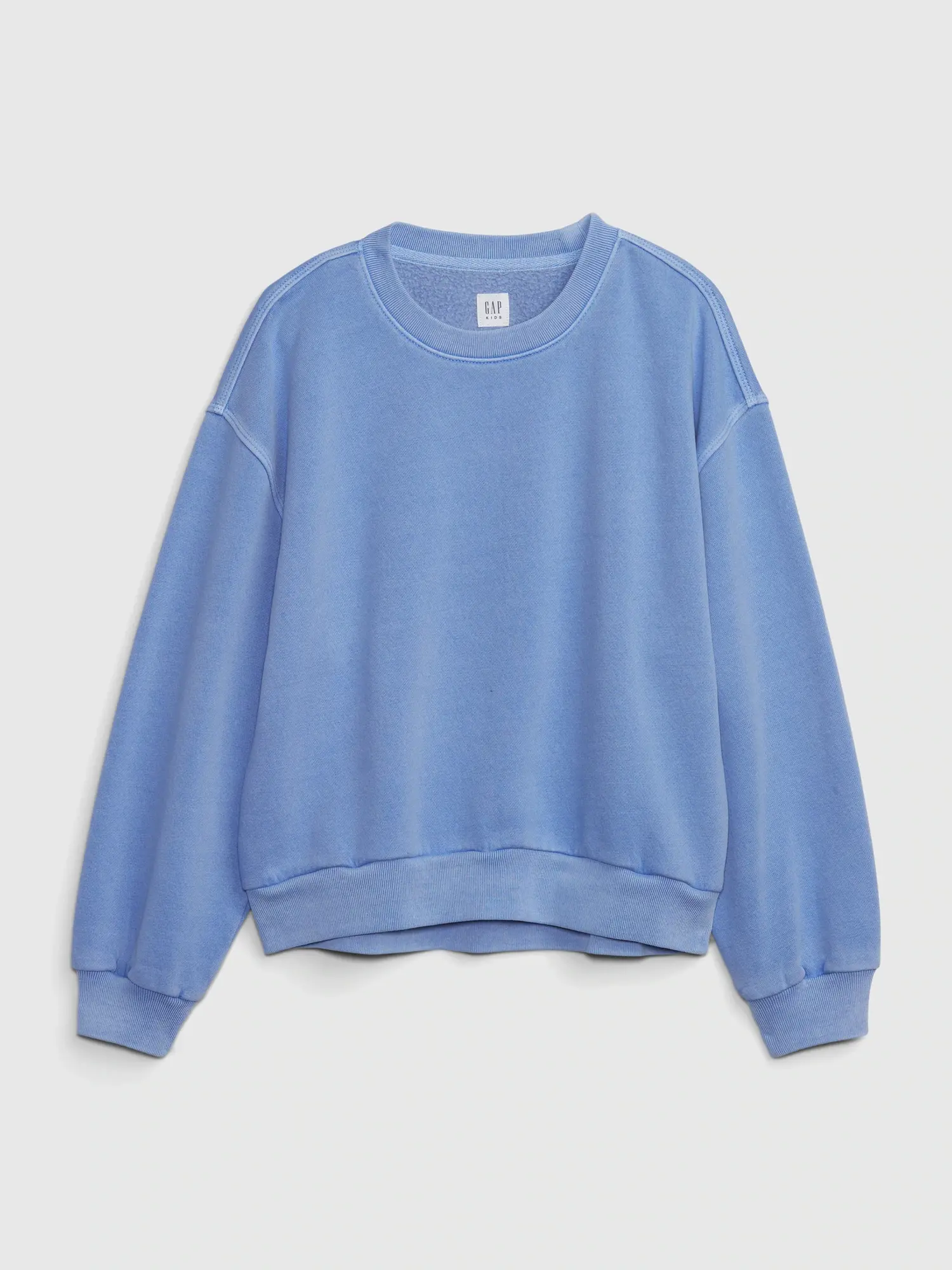 Gap Kids Relaxed Sweatshirt blue. 1