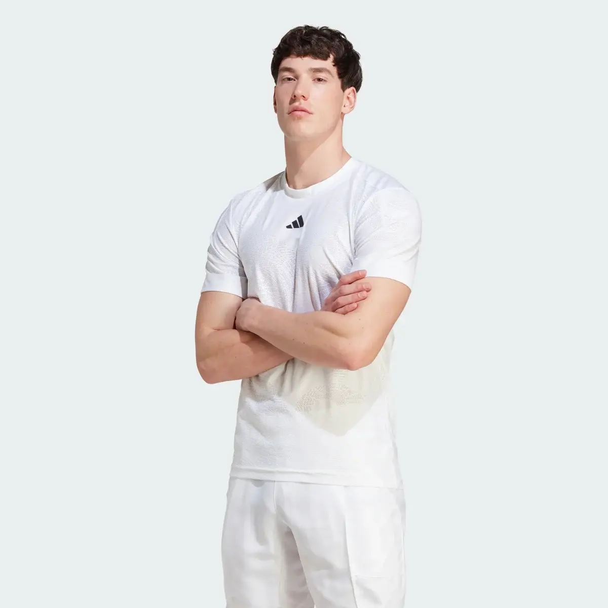 Adidas AEROREADY FreeLift Pro Tennis T-Shirt. 2