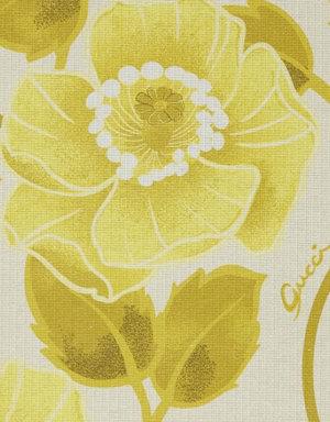 Anemone flower print wallpaper