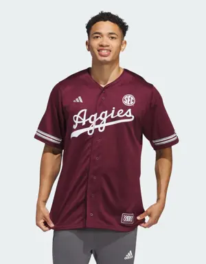 Texas A&M Reverse Retro Replica Baseball Jersey