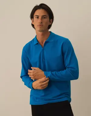 %100 Pamuk Regular Fit Polo Tişört