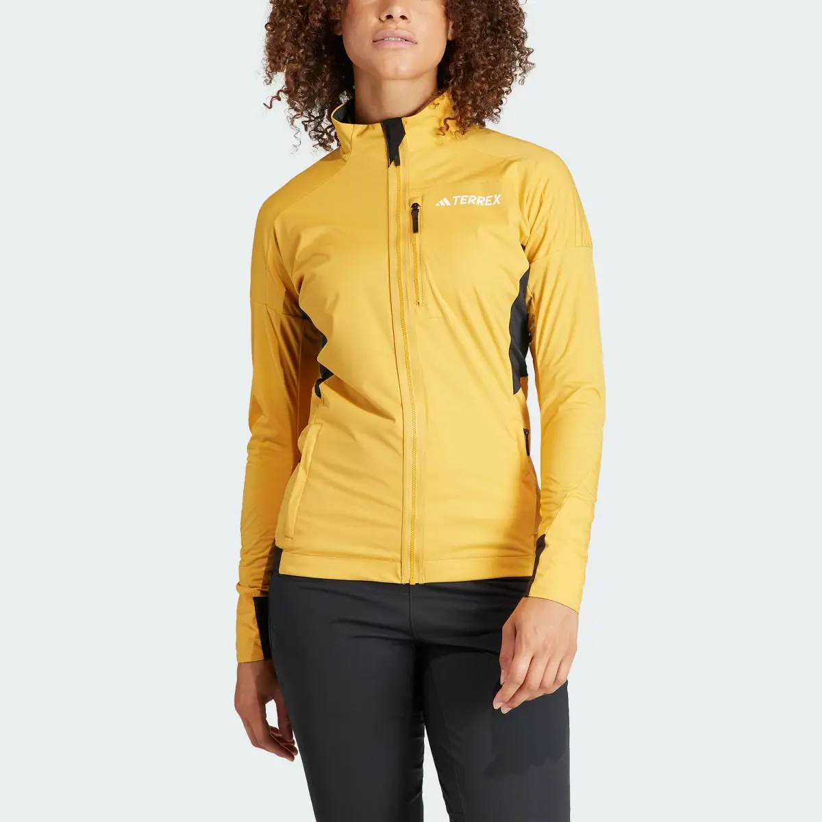 Adidas Terrex Xperior Cross Country Ski Soft Shell Jacket. 1