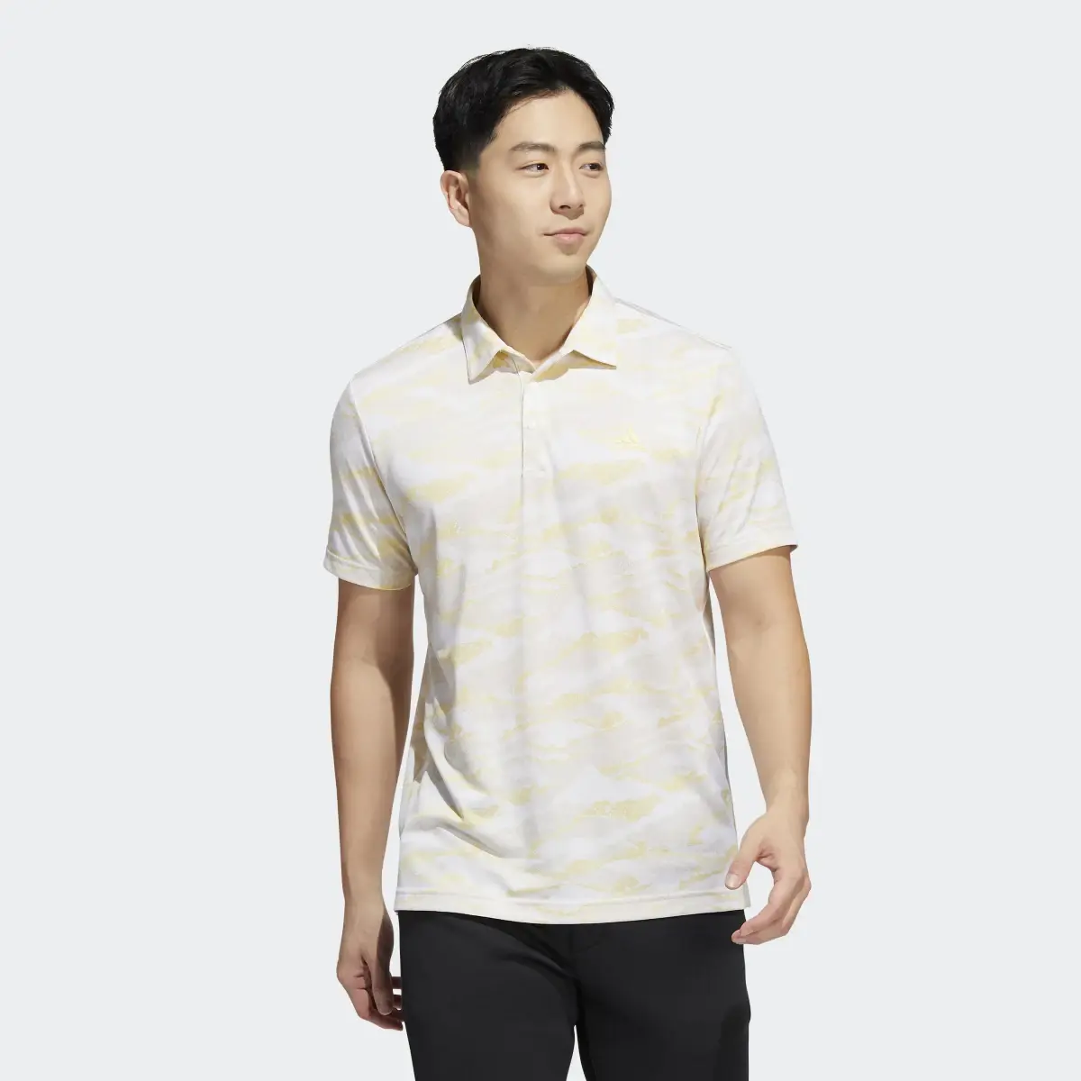 Adidas Horizon-Print Polo Shirt. 2