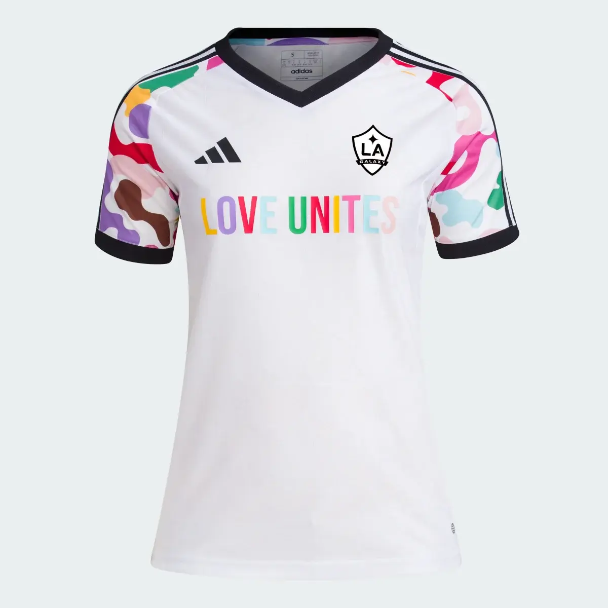 Adidas LA Galaxy Pride Pre-Match Jersey. 1