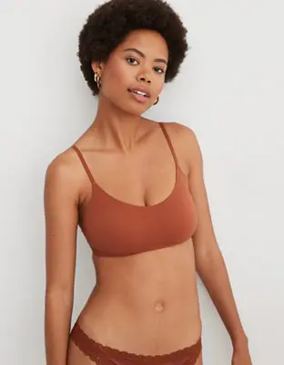 American Eagle SMOOTHEZ Scoop Bralette. 1