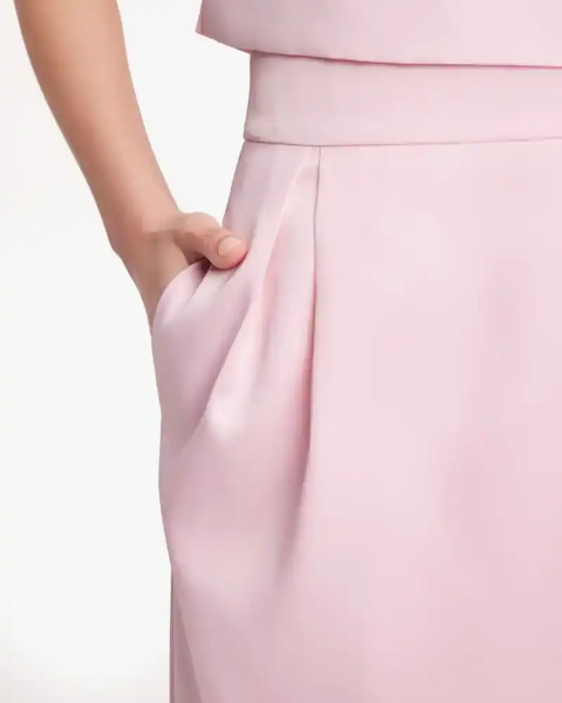 Kate Spade Duchess Satin Pencil Skirt. 3